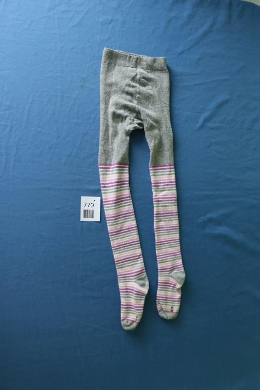 Gestreifte Strumpfhose