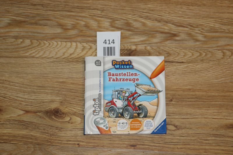 Kinderbuch Baustellen-Fahrzeuge