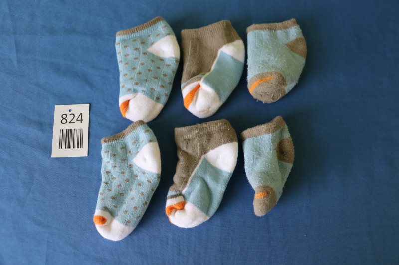 Set von Baby-Socken