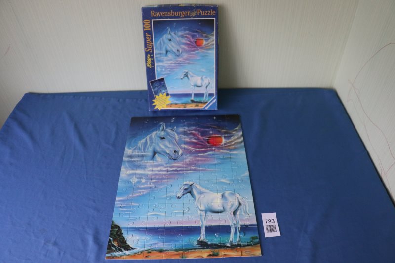 Puzzle mit Pferdemotiv