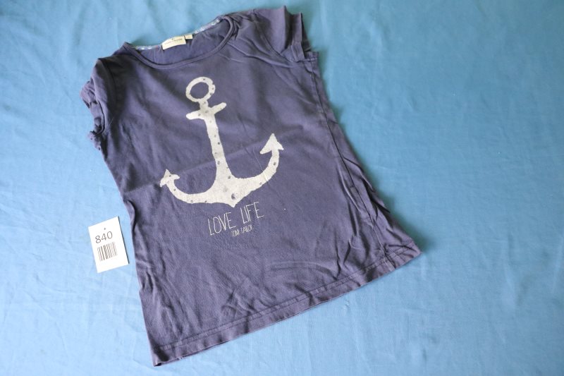 Kinder-T-Shirt mit Anker-Design