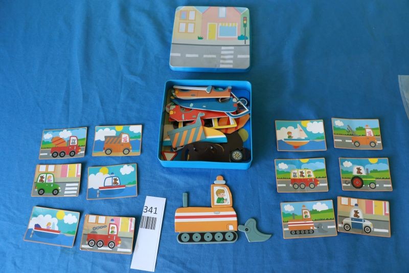 Fahrzeug-Magnetpuzzle