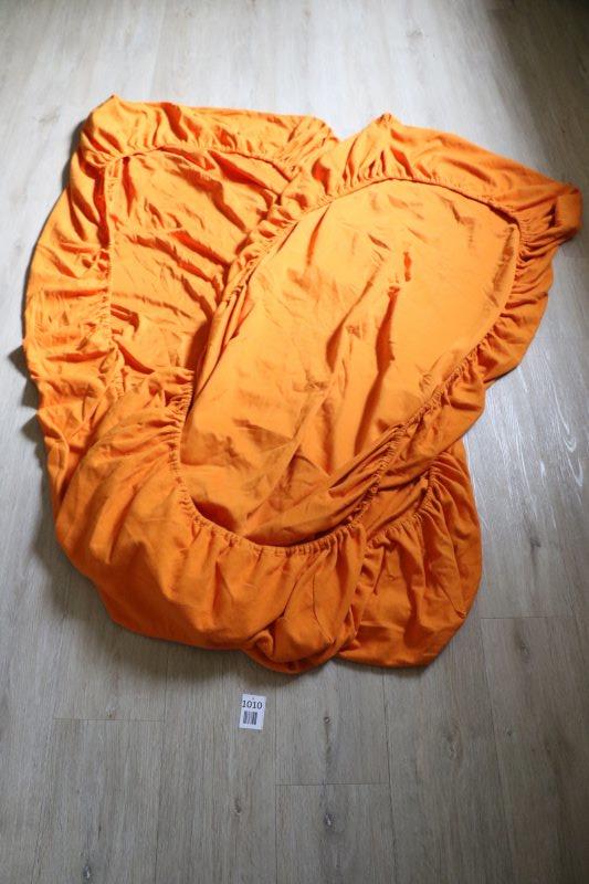 Orange Spannbettlaken
