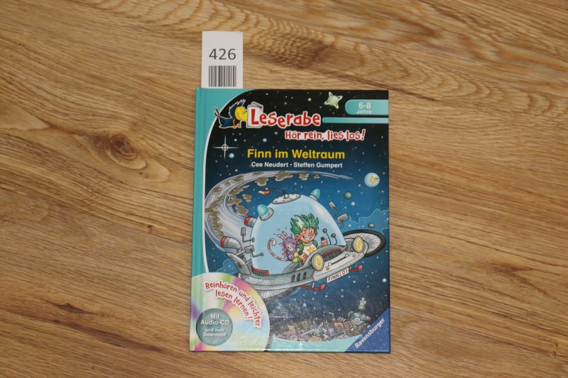 Leserabe - Finn im Weltraum