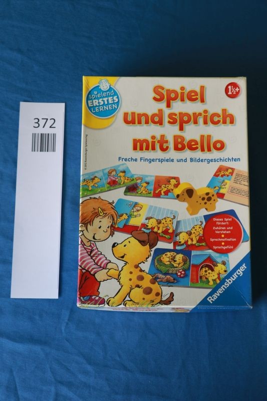 Spiel und sprich mit Bello