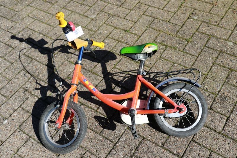 Kinderfahrrad, orange