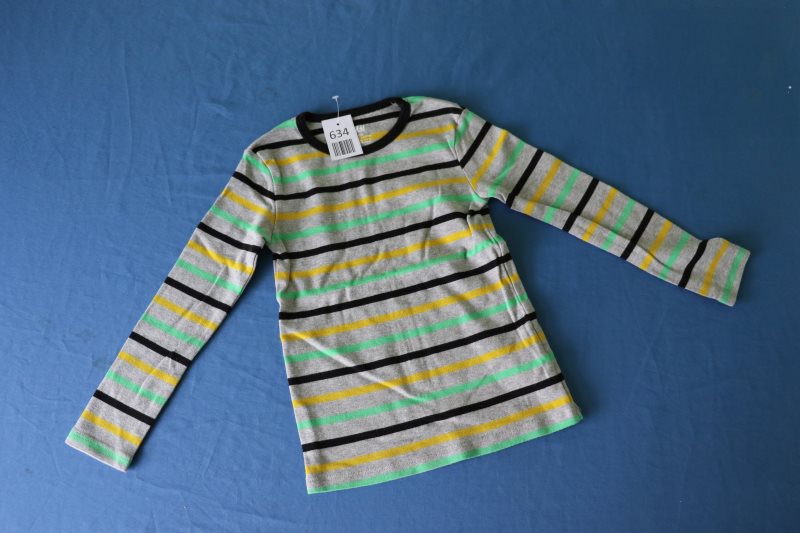 Gestreiftes Langarm-Shirt