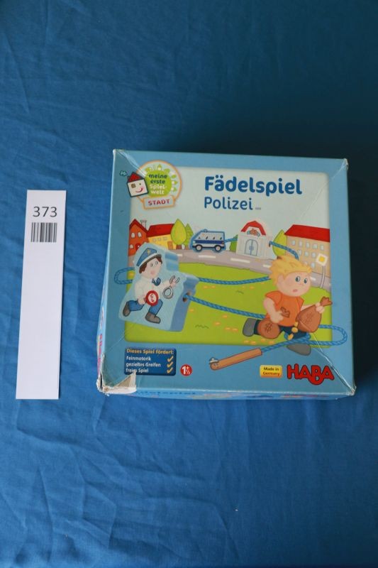 Fädelspiel, Polizei