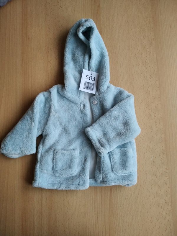 Jacke, superflauschig, Größe 56