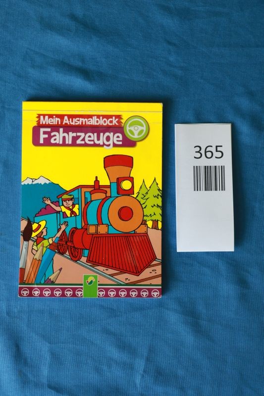 Mein Ausmalblock, Fahrzeuge