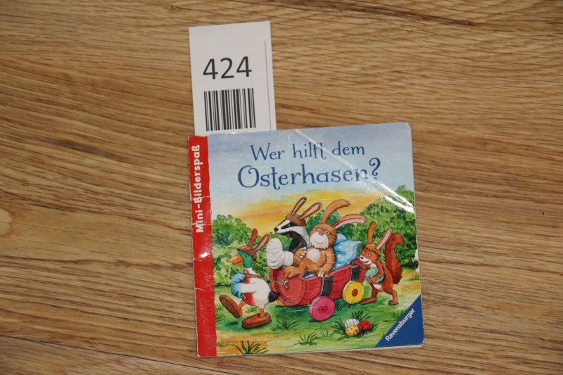 Mini-Bilderbuch 'Wer hilft dem Osterhasen?'
