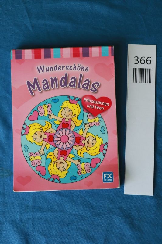 Wunderschöne Mandalas, Prinzessinnen und Feen