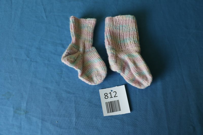 Gestrickte Babysocken