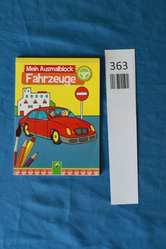 Mein Ausmalblock, Fahrzeuge