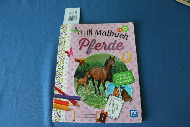 Malbuch Pferde