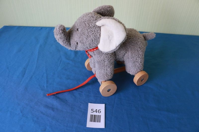 Nachzieh-Elefant auf Rollen