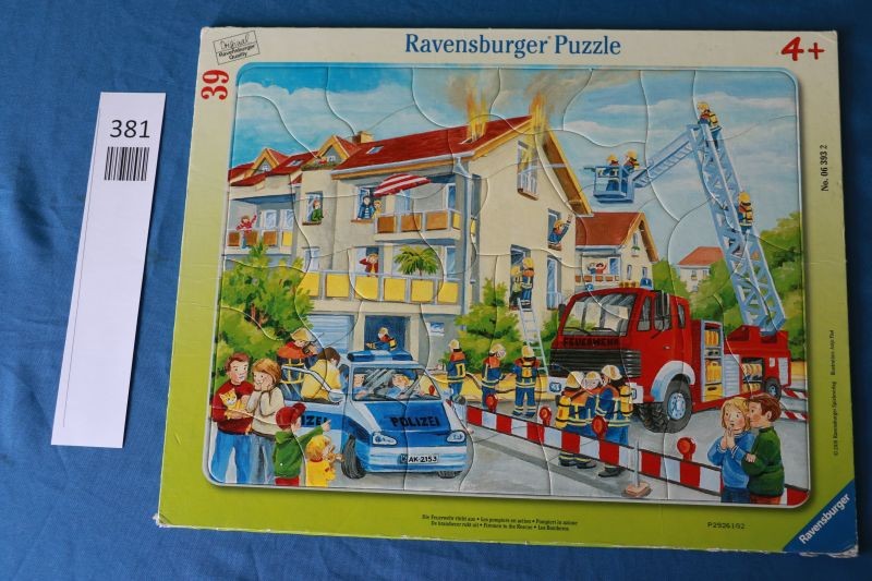 Feuerwehr-Polizei-Puzzle