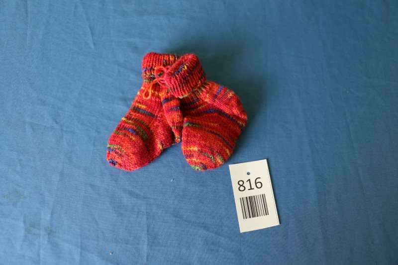 Bunte Babysocken