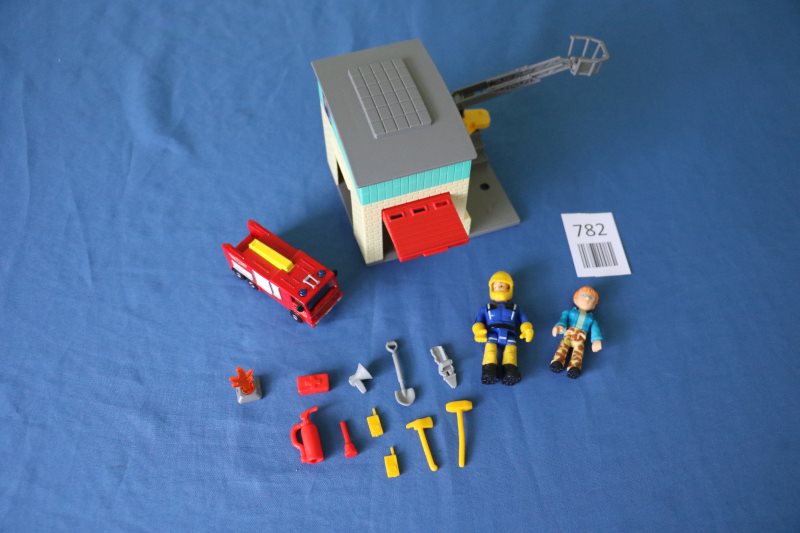 Spielzeug-Feuerwache Set